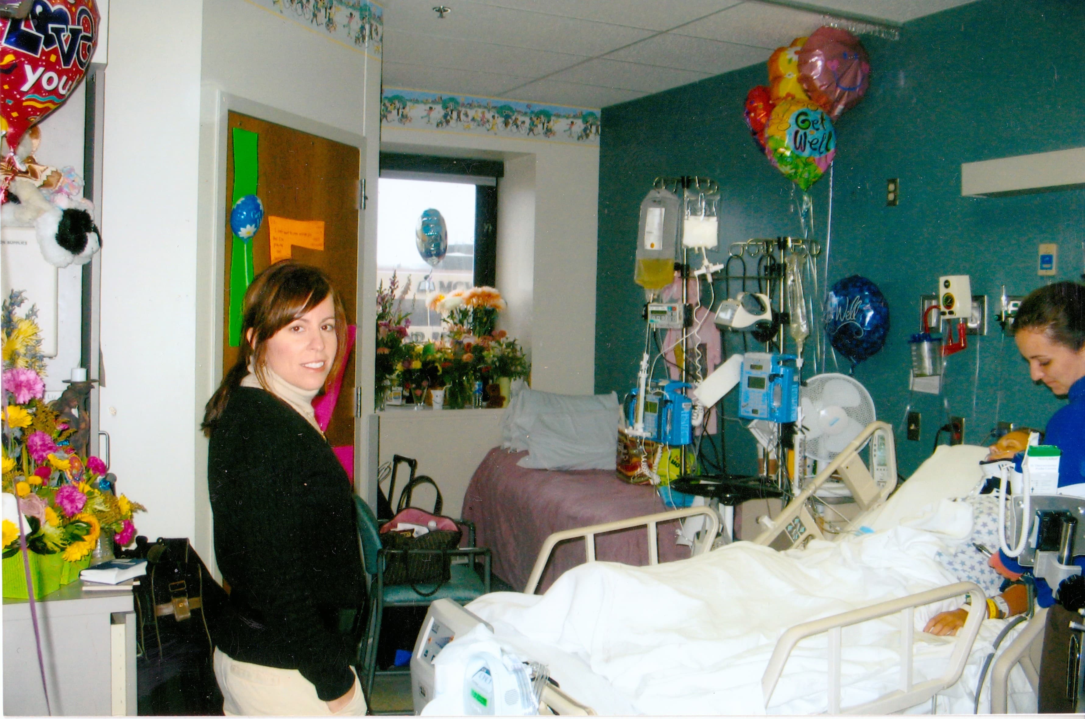 In the days following the accident, I was in critical condition. Flight for Life transported me from Kenosha Medical Center to Children's Hospital of Wisconsin immediately following the accident. My mom never left my side.