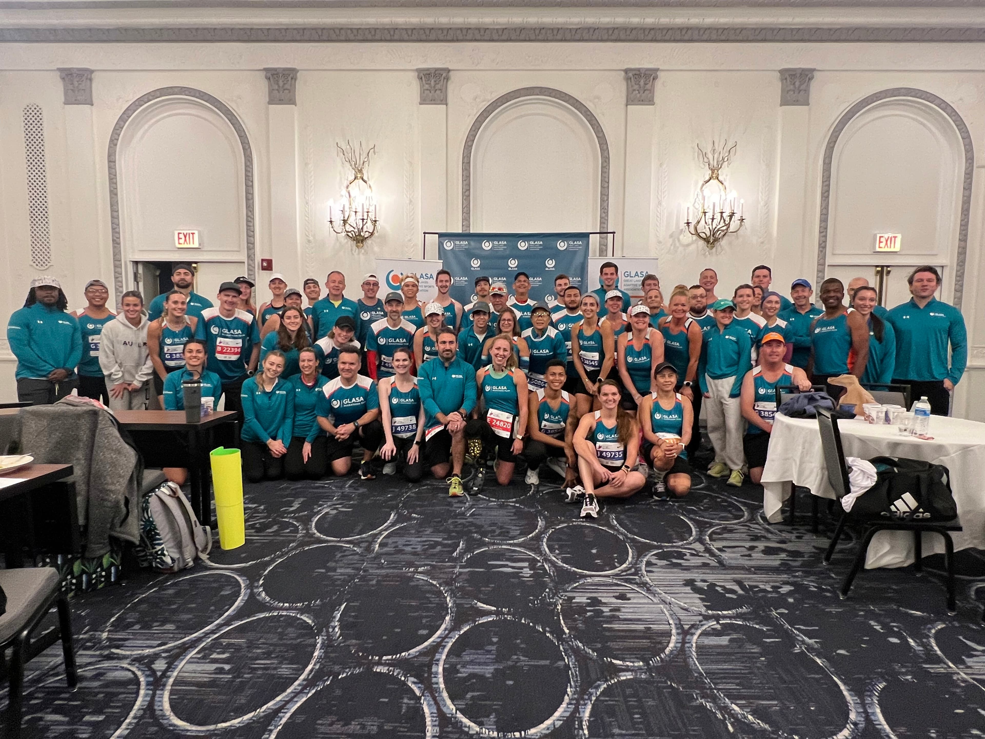 1:31 pm – A proud post-marathon moment with the whole family. Spencer and I proudly wore our medals with gratitude, surrounded by our kids whose smiles and hugs brought the perfect celebration to the finish line.